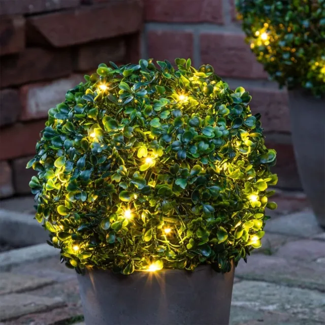 Hi Kunstbuxusbol LED ø25 cm Groen