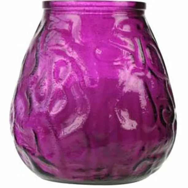 Cosy & Trendy Cosy&Trendy Bistro Kaars - Glas - Fuchsia Roze