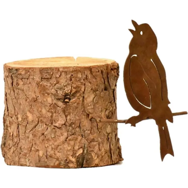 Dream-Garden Schroefkwetteraar 3D op stok EcoRoest Roest bruin
