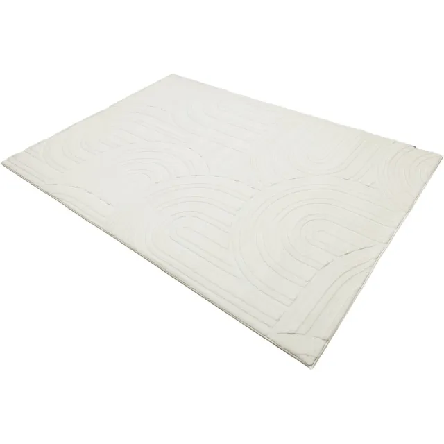 Meghan Lalee Vloerkleed Interstellar 501 wit – 160 x 230 cm – 100% polyester, machinegeweven