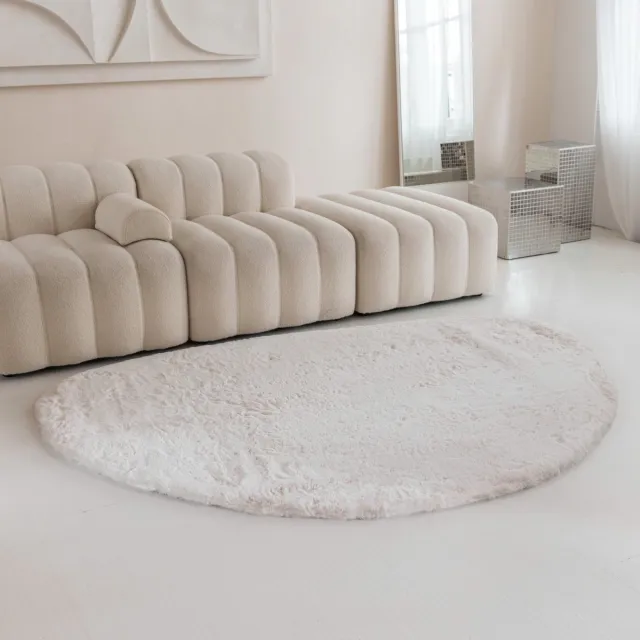 Carpet Studio Comfy Tapijt Crème, Tapijt Woonkamer 110x160 cm, Hoogpolig Tapijt, Woonkamer Tapijt, Shaggy Tapijt Fluffy Slaapkamer