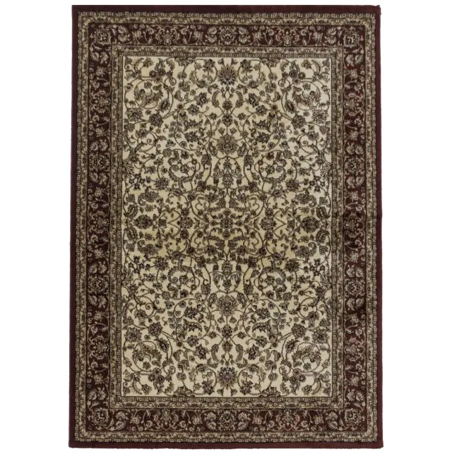 Dutch XXL Perzisch Tapijt | Kashmir | Bloemen | Crème | 120x170 cm