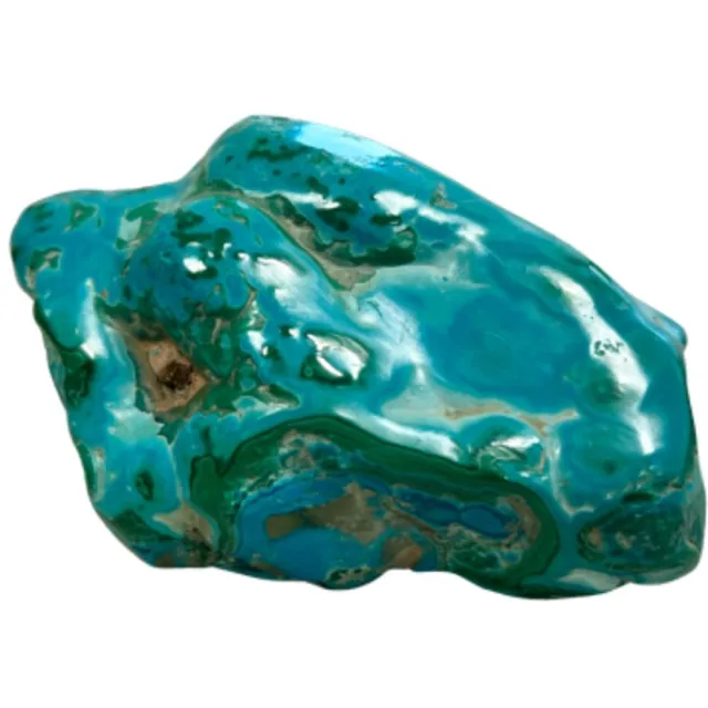 Ruben Robijn Malacolla half gepolijste edelsteen nr.03 Blauw / groen