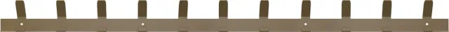 Gorillz Trim 100 - Kapstok van 1 meter - 22 Haken - Metaal - Mat Goud