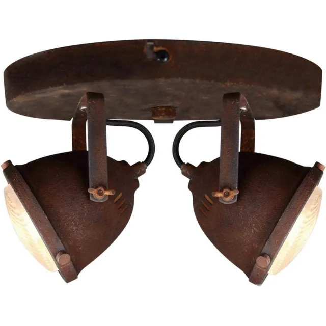 Brilliant CARMEN - Plafondlamp - Roestkleurig