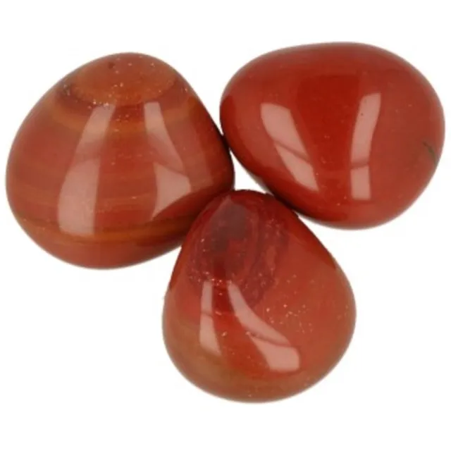 Ruben Robijn Jaspis rood A 3 st. ca. 30 mm trommelstenen