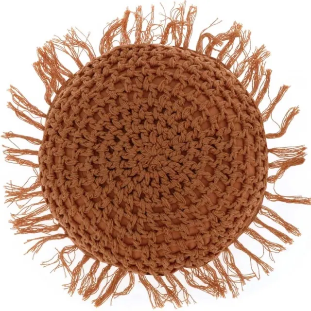 Unique Living Kussen Tufo 45cm Ø Camel Bruin
