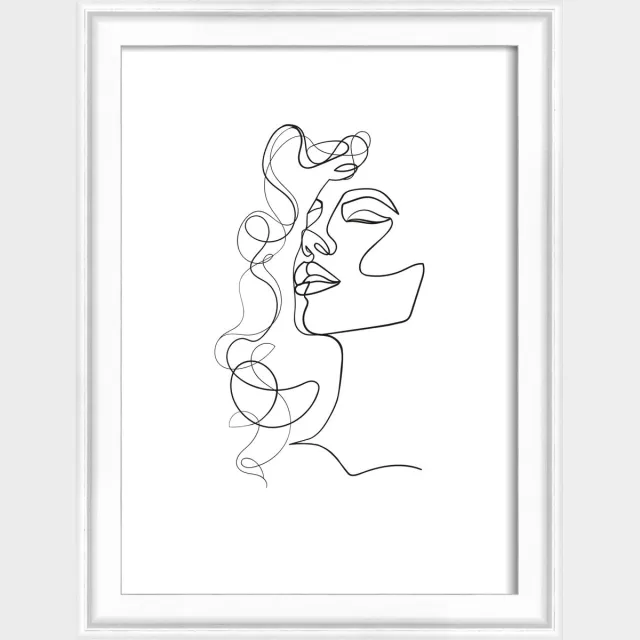 Walther Silhouette - Houten lijst - Fotoformaat 13x18 cm - Wit