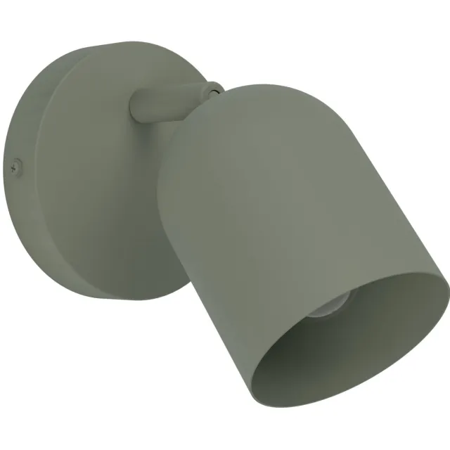EGLO Tilston Spot - E14 - 12 cm - Groen - Kantelbaar Groen;