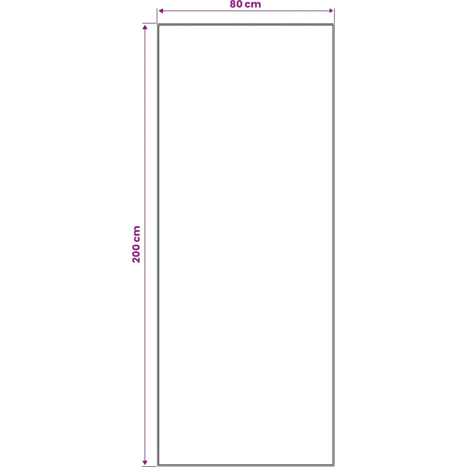 vidaXL Vloerkleedloper ORIZ 1150 gsm Blauw 100% polyestervilt, foto 4