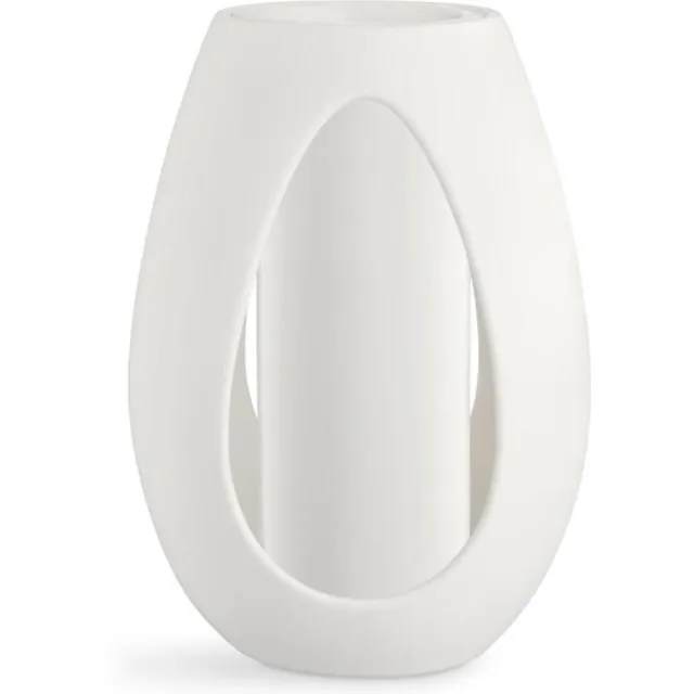 Kähler Kokong Vaas - 33 cm - wit