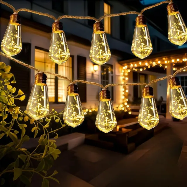 ApexArte® Tuinverlichting Buiten Lichtsnoeren - Terrasverlichting - Buitenverlichting Sfeer - Oranje