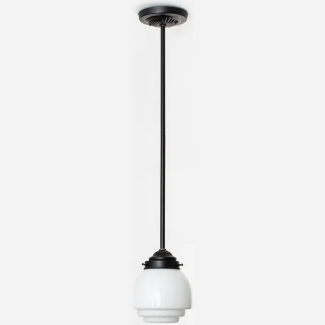 Coloured by Art Hanglamp Gispen Vlak Moonlight - Art Deco Trade Zwart