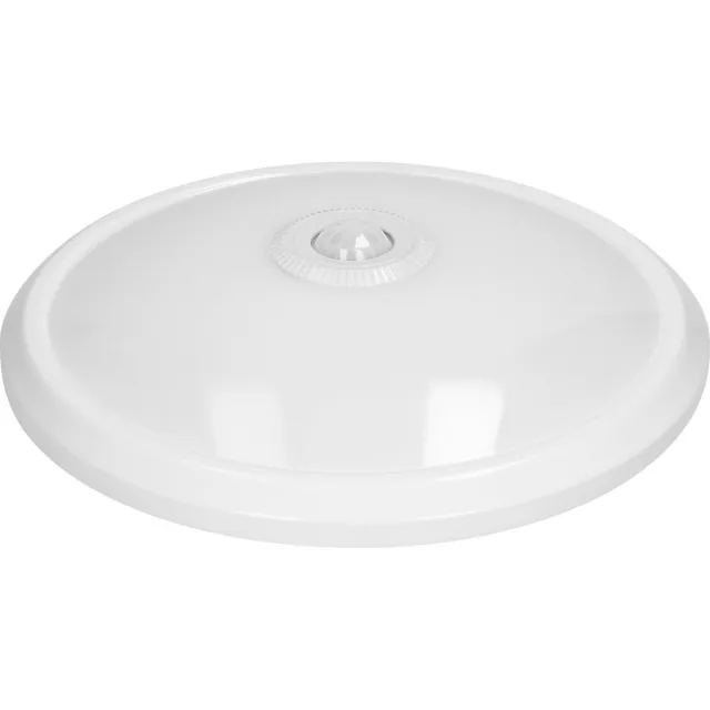 Adviti ZONDA LED Plafonnière met PIR Bewegingssensor - 360° - Ø 29cm - 4000K - 1100lm - 16W/230V Wit