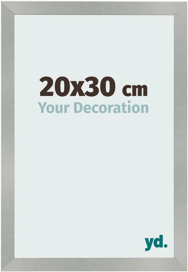 yd. Your Decoration - Fotolijst 20x30 cm - MDF - Aluminium Geborsteld - Bologna