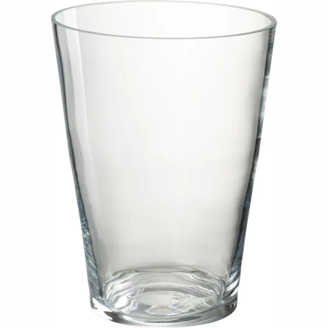 J-Line windlicht Conisch - kaarshouder - glas - transparant