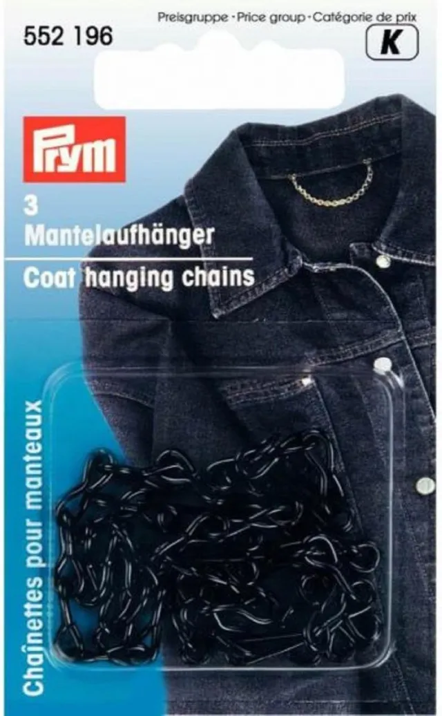 Prym Mantelhangers - Ijzer - Zwart