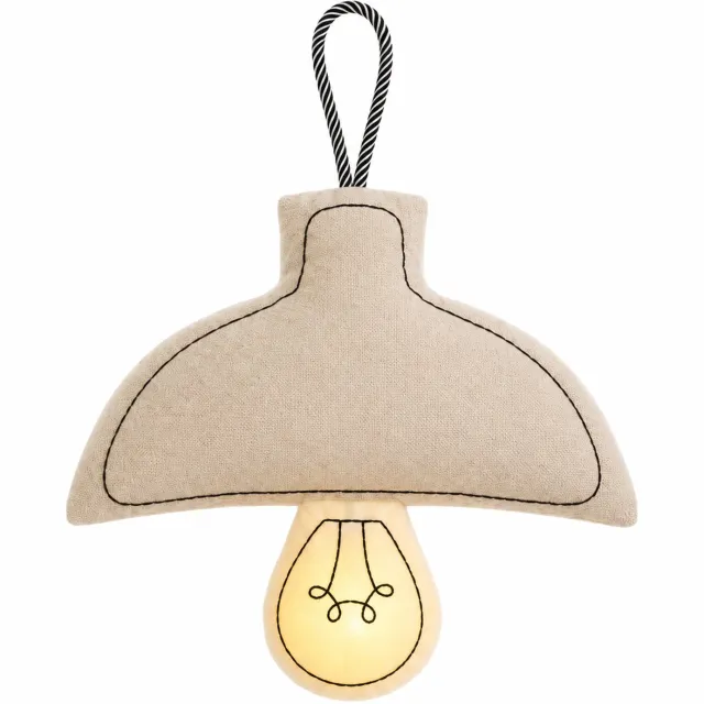 BOECKIE Nachtlampje Beige – Oplaadbaar – 3 Lichtstanden – LED-Licht – Zachte lamp - Knuffellamp - Nachtlamp