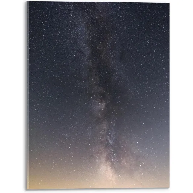 KuijsFotoprint Acrylglas - Mooie Sterrenhemel - 30x40cm Foto op Acrylglas (Met Ophangsysteem) Blauw
