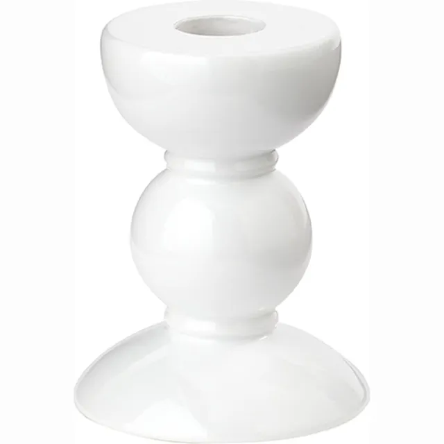 Addison Ross kandelaar 10cm Bobbin White wit