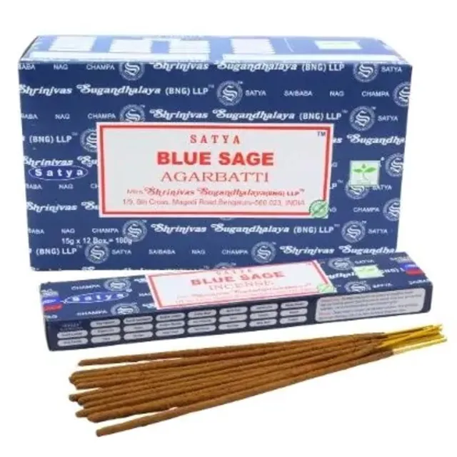 Satya Wierook Blue Sage (12 pakjes)