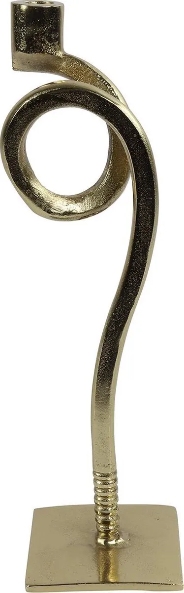 Decostar Kandelaar - Hala - Goud - S - 39cm - Krul