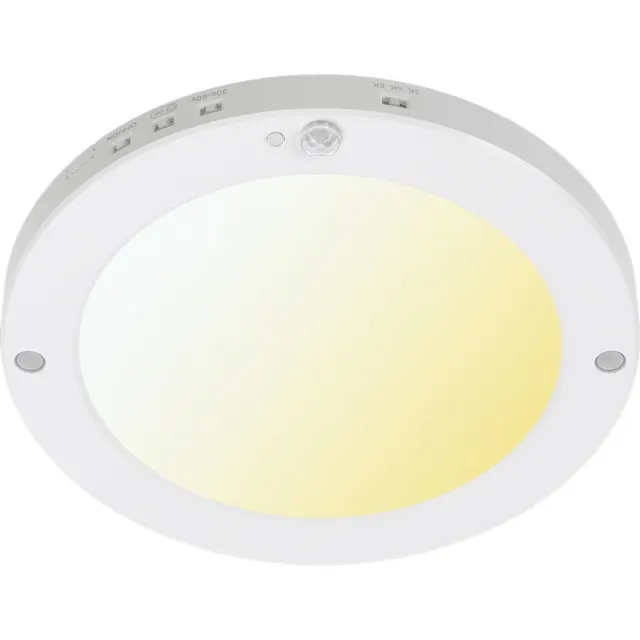 BES LED LED Plafondlamp met Bewegingssensor - 20W 1800lm - CCT - Wit - Brinton Noctis