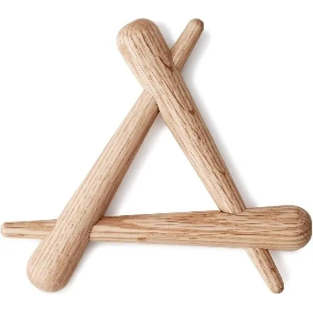 Normann Copenhagen Onderzetter Normann Copenhagen Timber Oak bruin