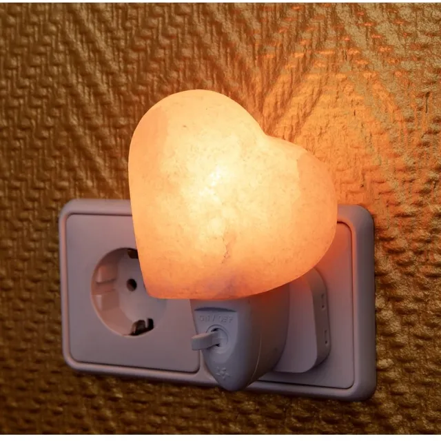 BERK Zoutlamp nachtlicht Hart Zwart