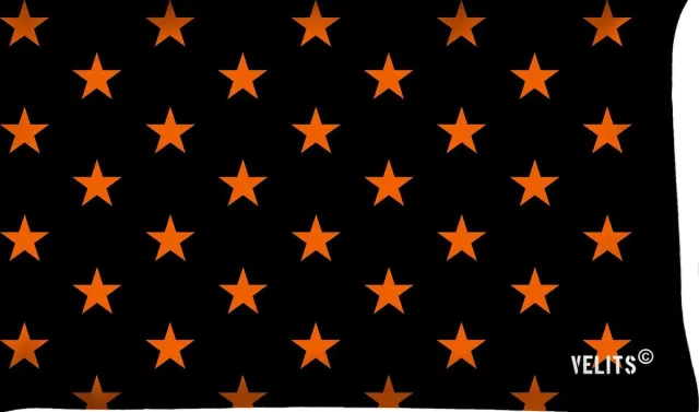 Velits outdoor Sierkussen - Buitenkussen Oitnb Waterafstotend Bootkussen Starry Night - Multicolor - 60 Cm X 40 Cm oranje