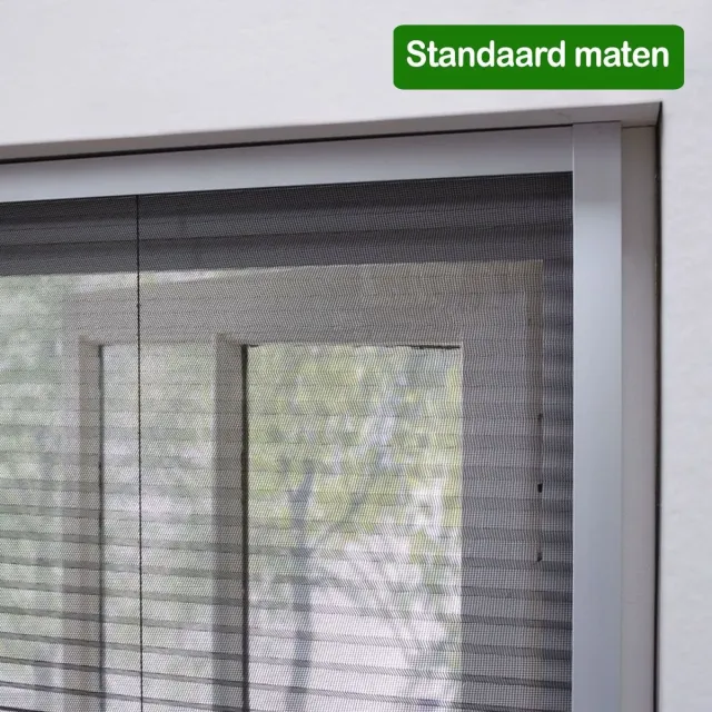 Bruynzeel Plissehor raam s500 103x155 WIT