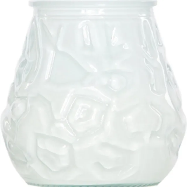 Cosy&Trendy Cosy & Trendy mini lowboy tafelkaars - wit - 17 Branduren - 7 cm - kaars