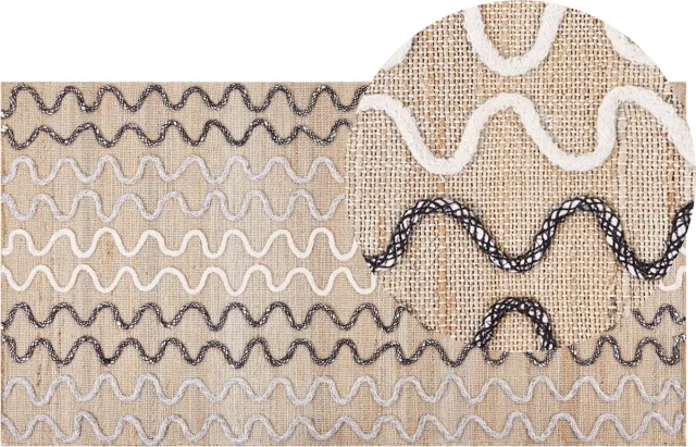 Beliani SOGUT - Jute vloerkleed - Beige - 80 x 150 cm - Jute