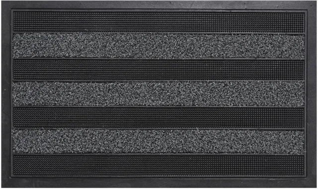 MD-Entree MD Entree - Deurmat - Schoonloopmat - Rubbermat - Cactus Anthra - 40 x 60 cm Antraciet
