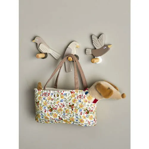 Bloomingville Mini Lewi kapstokhaken set van 3 beige, foto 2