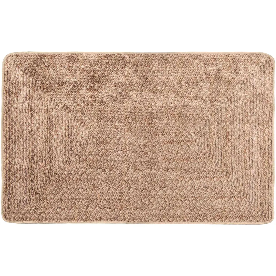 vidaXL Vloerkleedloper MARSA Bruin 150 x 230 cm Polyester en PVC, foto 3