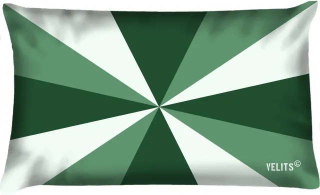 Velits outdoor Sierkussen - Buitenkussen Groene Vingers Waterafstotend Bootkussen Geus - Groen - 60 Cm X 40 Cm