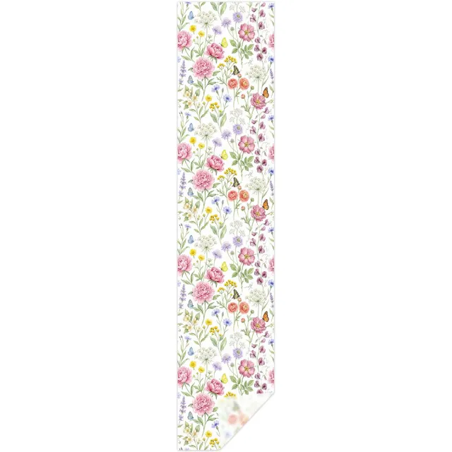Trywise 1 Stuk - Raamfolie - Statische Raamfolie - Anti Inkijk Raamfolie - Matglas Privacyfolie - Raamfolie Zonder Lijm met Waterrimpel Relieef - Badkamer - 43 x 200 cm - SBW30