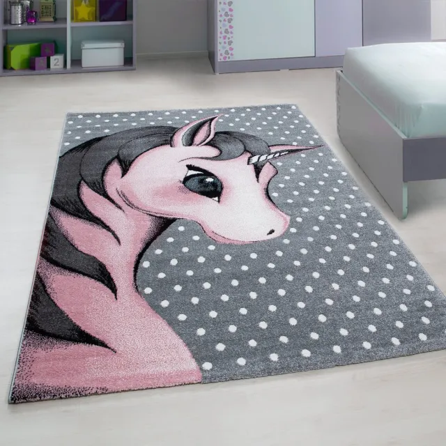 Ayyildiz Vloerkleed - Unicorn - Rechthoek - Roze