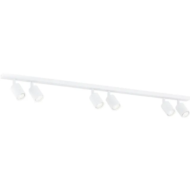 Emibig FLASH 6 WHITE - Minimalistische plafondlamp voor elke ruimte Black