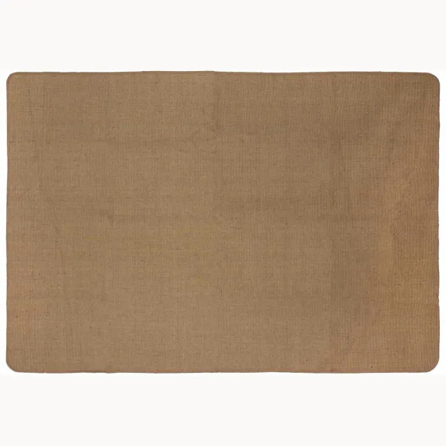 vidaXL Gebied - Tapijt - Lichtbruin - 240 - x - 340 - cm - Jute Licht bruin