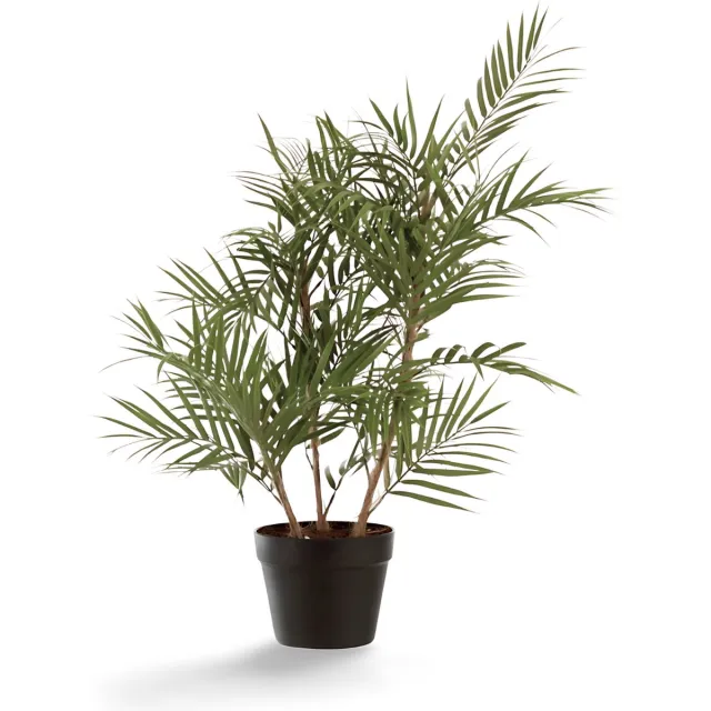 Dulaire Bergpalm Kunstplant In Pot 84 cm groen