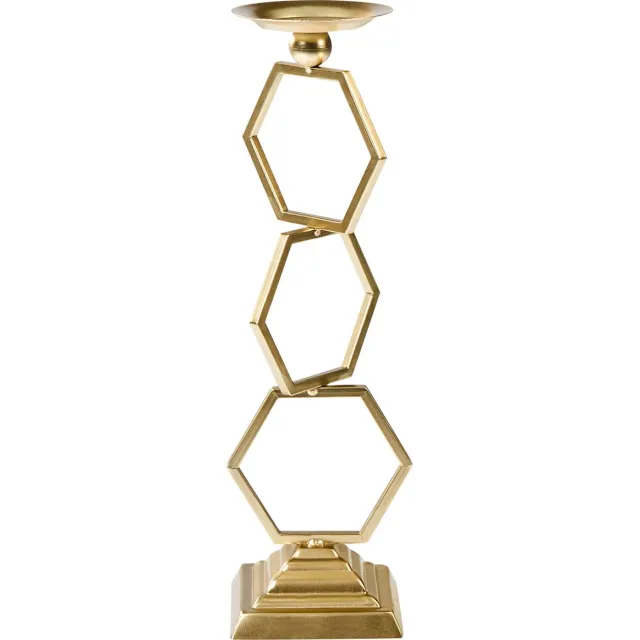 Beliani ARDEE - Kaarshouder - Goud - IJzer