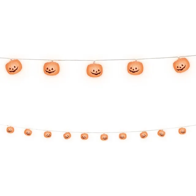 Fiestas Guirca LED licht slinger Pumpkin