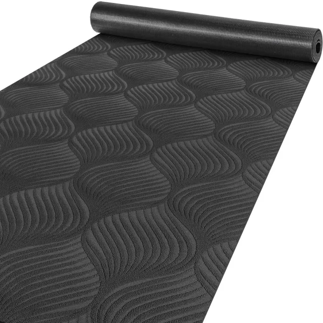 ANRO Tapijtloper Baker Grijs 240x67cm – Velours Gangloper Antislip Keukenloper Hal Op