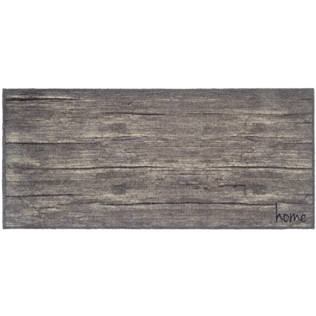 MD-Entree MD Entree - Design mat - Universal - Home Wood - Vloerkleed - Antislip - Machine wasbaar - 67 x 150 cm Grijs