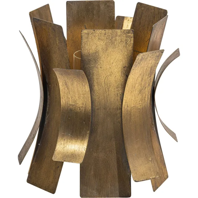 BePureHome Course Windlicht - Metaal - Antique Brass - 27x27x27