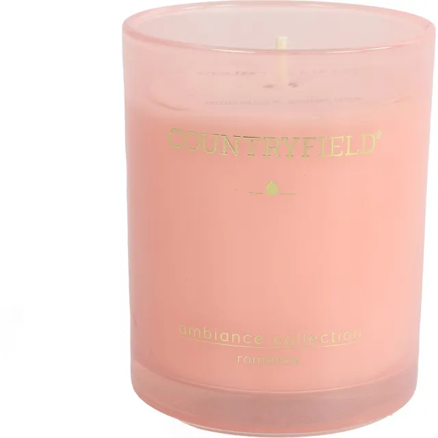 Countryfield Geurkaars Small Romance - 9 cm / ø 7 cm roze