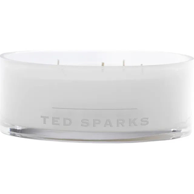 Ted Sparks geurkaars - Fresh Linen Wit