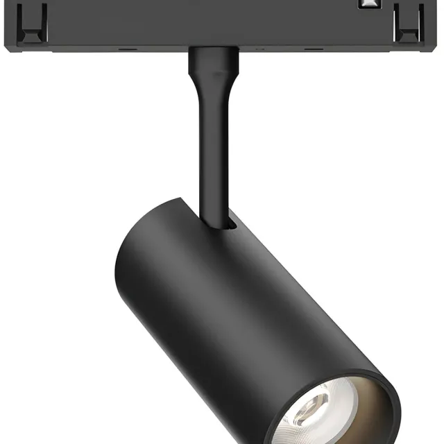 BES LED 48V Magnetische LED Railspot - Track Spot - Brinton Magni Smart - Tuya Smart Tracklight - Dimbaar - 10W 810lm 24D - Aanpasbare Lichtkleur 3000K-4000K-6000K - Zwart